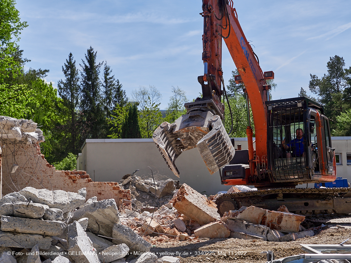 11.05.2022 - Baustelle am Haus für Kinder in Neuperlach